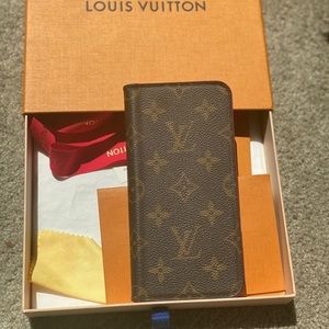 Louis Vuitton iPhone XS Max Phone Case (Pink)